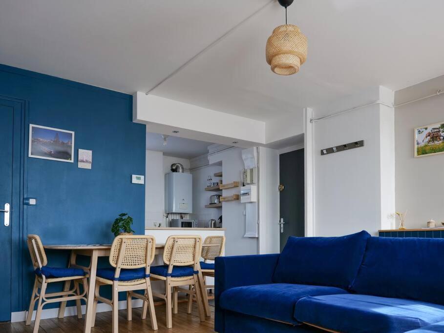Charmant T2 Bien Place Avec Parking Nantes Exterior foto